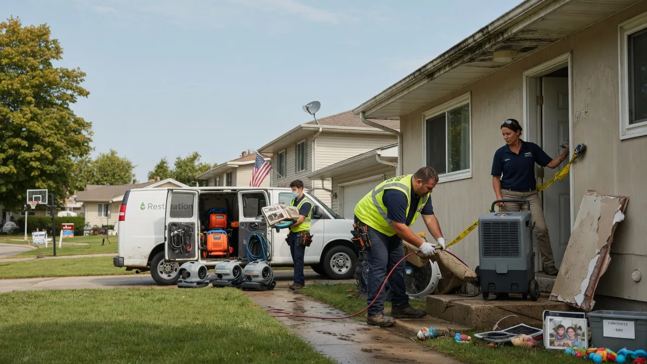 Water Damage Restoration in Spurlockville, WV near me